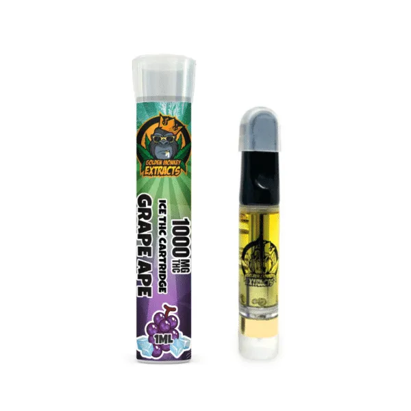 Golden Monkey Extracts Vape Cartridges 1000mg | The Natural Remedy