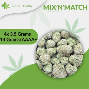 1/2 ounce variety pack of AAAA+ cannabis