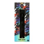 Pink Kush 2g distillate vape pen in colorful packaging with hippo logo