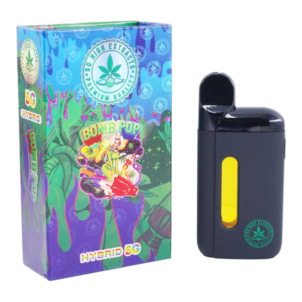 Bomb Pop THC Vape - Hybrid High THC Disposable Vape
