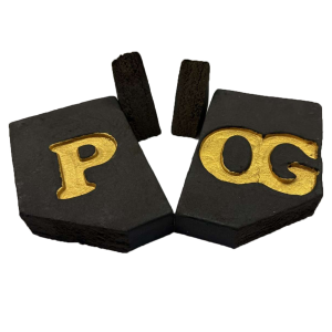 Pineapple OG Hash wrapped in luxurious gold packaging, labeled with sweet, lemon, pine, and fresh flavor notes.